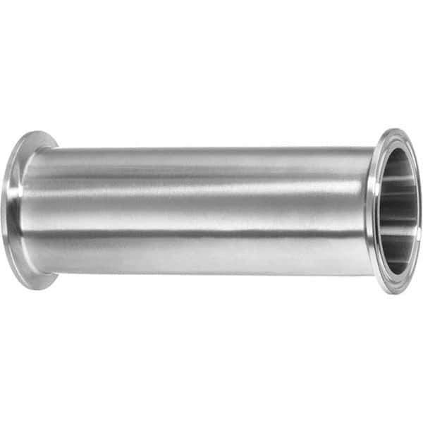 Value Collection - Sanitary Stainless Steel Pipe Fittings Type: Straight Connector Style: Quick-Clamp - Exact Industrial Supply