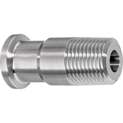 Value Collection - Sanitary Stainless Steel Pipe Fittings Type: Male Straight Style: Quick-Clamp - Exact Industrial Supply