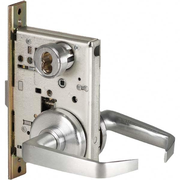 Best - All Purpose Lever Lockset for 1-3/4" Thick Doors - Exact Industrial Supply