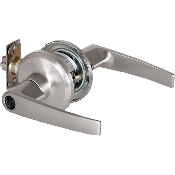 Stanley - Entrance Lever Lockset for 1-3/8 to 1-3/4" Thick Doors - Exact Industrial Supply