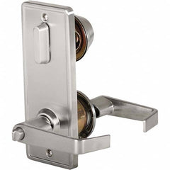 Stanley - Entry Lever Lockset for 1-3/8 to 1-3/4" Thick Doors - Exact Industrial Supply