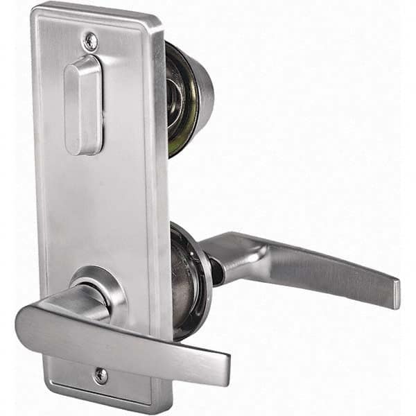 Stanley - Entry Lever Lockset for 1-3/8 to 1-3/4" Thick Doors - Exact Industrial Supply