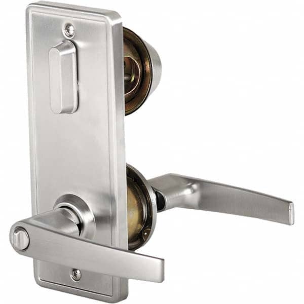 Stanley - Entry Lever Lockset for 1-3/8 to 1-3/4" Thick Doors - Exact Industrial Supply