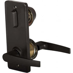 Stanley - Entry Lever Lockset for 1-3/8 to 1-3/4" Thick Doors - Exact Industrial Supply