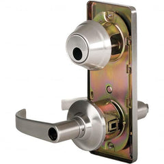 Stanley - Entry Lever Lockset for 1-3/8 to 1-3/4" Thick Doors - Exact Industrial Supply