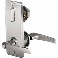 Stanley - Entry Lever Lockset for 1-3/8 to 1-3/4" Thick Doors - Exact Industrial Supply