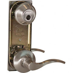 Stanley - Entry Lever Lockset for 1-3/8 to 1-3/4" Thick Doors - Exact Industrial Supply