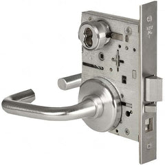 Best - Office Lever Lockset for 1-3/4" Thick Doors - Exact Industrial Supply