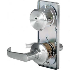 Stanley - Privacy Lever Lockset for 1-3/8 to 1-3/4" Thick Doors - Exact Industrial Supply