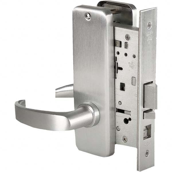 Best - Passage Lever Lockset for 1-3/4" Thick Doors - Exact Industrial Supply