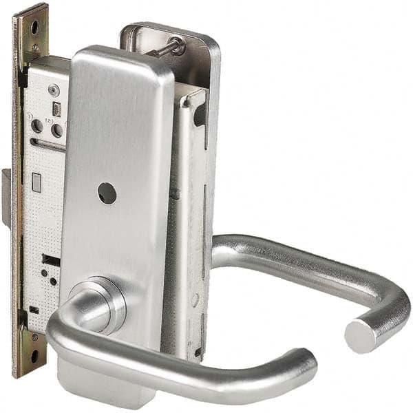 Best - Passage Lever Lockset for 1-3/4" Thick Doors - Exact Industrial Supply