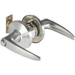 Best - Passage Lever Lockset for 1-3/4 to 2-1/4" Thick Doors - Exact Industrial Supply