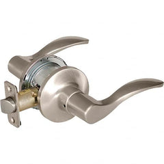 Stanley - Passage Lever Lockset for 1-3/8 to 1-3/4" Thick Doors - Exact Industrial Supply