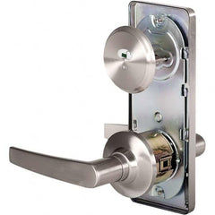 Stanley - Privacy Lever Lockset for 1-3/8 to 1-3/4" Thick Doors - Exact Industrial Supply