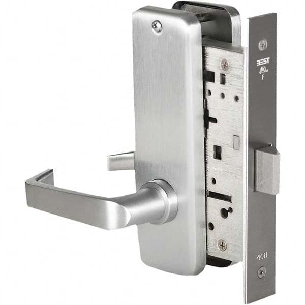 Best - Privacy Lever Lockset for 1-3/4" Thick Doors - Exact Industrial Supply