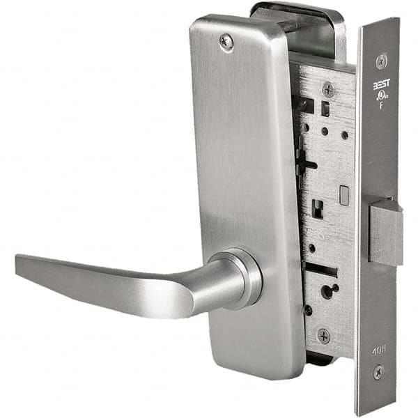 Best - Privacy Lever Lockset for 1-3/4" Thick Doors - Exact Industrial Supply