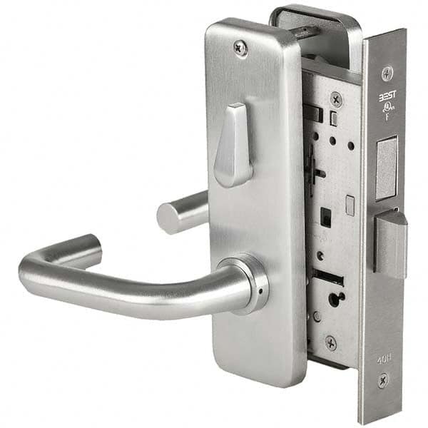 Best - Privacy Lever Lockset for 1-3/4" Thick Doors - Exact Industrial Supply