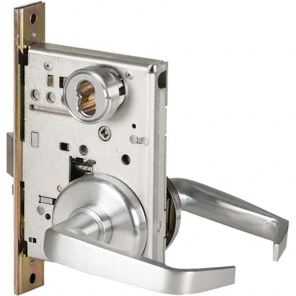 Best - Security Lever Lockset for 1-3/4" Thick Doors - Exact Industrial Supply