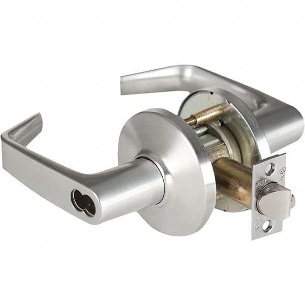 Best - Security Lever Lockset for 1-3/4 to 2-1/4" Thick Doors - Exact Industrial Supply