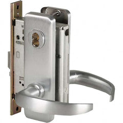 Best - Storeroom Lever Lockset for 1-3/4" Thick Doors - Exact Industrial Supply
