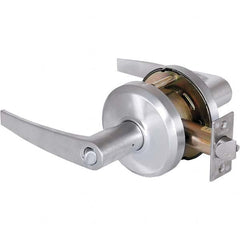 Stanley - Storeroom Lever Lockset for 1-3/8 to 2" Thick Doors - Exact Industrial Supply