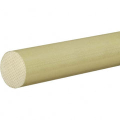 USA Sealing - 1' x 2" Yellow Garolite (G-10/FR4) Rod - Exact Industrial Supply