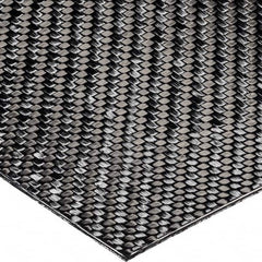 USA Sealing - 1' x 12" x 1/16" Black Carbon Fiber (Twill Weave) Sheet - Exact Industrial Supply