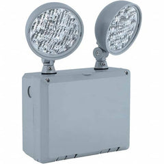 Hubbell Lighting - Emergency Lights Emergency Light Type: Emergency Lighting Unit Number of Heads: 2 - Exact Industrial Supply