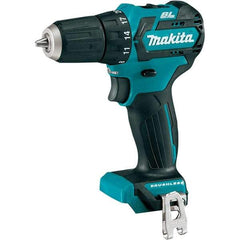 Makita - 12 Volt 3/8" Chuck Pistol Grip Handle Cordless Drill - 0-1700 RPM, Keyless Chuck, Reversible, Lithium-Ion Batteries Not Included - Exact Industrial Supply