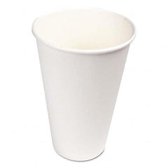 Boardwalk - Paper Hot Cups, 16 oz, White, 1000/Carton - Exact Industrial Supply