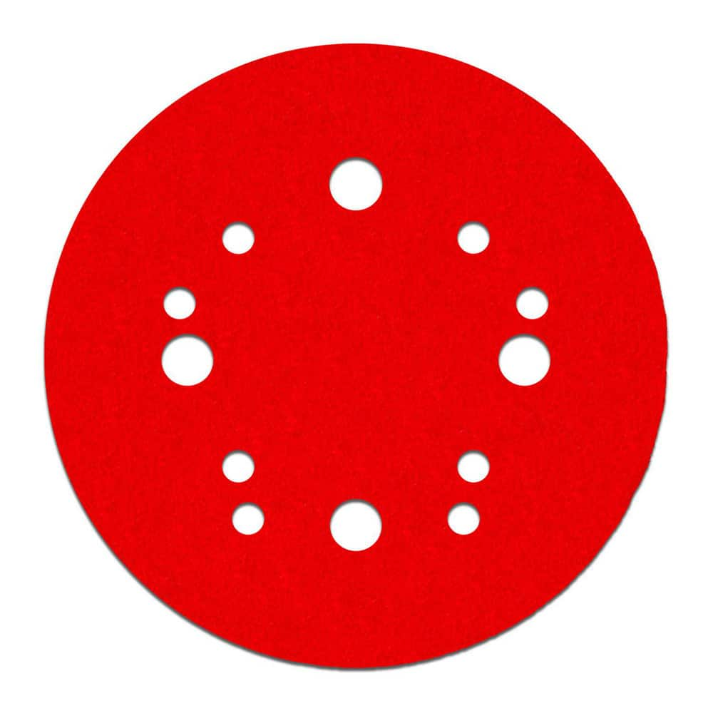 Hook & Loop Discs; Disc Diameter (Decimal Inch): 5; Grade: Coarse; Grit: 60; Abrasive Material: Ceramic Blend; Disc Color: Red; Package Quantity: 50; Grit: 60; Grit: 60; Package Quantity: 50