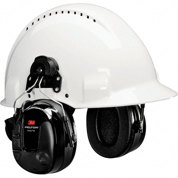3M - Hearing Protection/Communication; Noise Reduction Rating (dB): 23.00 ; Cup Color: Black ; PSC Code: 4240 - Exact Industrial Supply