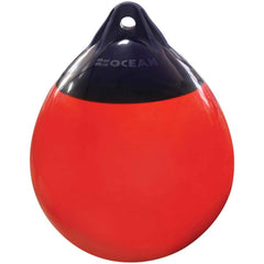 Ocean Fender - Flotation Device Accessories; Type: Buoy ; For Use With: Boat ; Additional Information: Ocean Buoy R3, 44X58cm, Red/Blue - Exact Industrial Supply