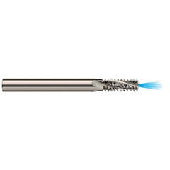 Harvey Tool - M5x.80 Internal/External 0.8mm Pitch 1/8" Shank 3-Flute Solid Carbide Helical Flute Thread Mill - Exact Industrial Supply