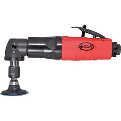 Sioux Tools - 1/4" Comfort Grip Low Speed Right Angle Air Grinder - Exact Industrial Supply