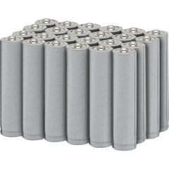 Ability One - Batteries; Type: Standard ; Battery Size: AA ; Battery Chemistry: Lithium ; Voltage: 3.60 ; Rechargeable: Disposable ; Terminal Style: Button Tab - Exact Industrial Supply
