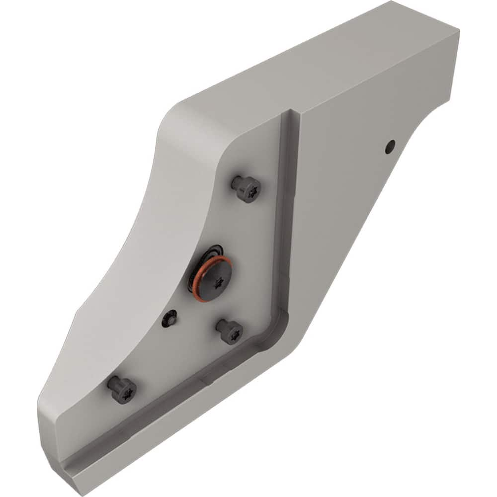 Iscar - Indexable Cut-Off Blade Tool Blocks; Tool Block Style: TGTBQ ; Blade Height (mm): 61.00 ; Manufacturers Catalog Number: TGTBQ 20L-D82-JHP ; Overall Length (mm): 140.0000 ; Overall Height (mm): 64.00000 ; Shank Height (mm): 20.00 - Exact Industrial Supply