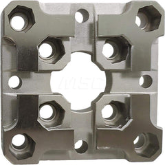 EDM Clamping Pallets; System Compatibility: System 3R; Series: RHS Macro; Pallet Shape: Square; Plate Width/Diameter (mm): 70.00; Plate Length (mm): 70.00; Plate Thickness (mm): 12.50; Material: Steel; Hardened: Yes; Automatic Tool Changeable: Yes; Flushi