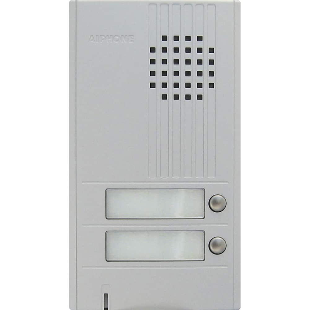 Aiphone - Intercoms & Call Boxes; Intercom Type: Audio Door Station ; Connection Type: Corded ; Number of Channels: 1 ; Number of Stations: 1 ; Height (Decimal Inch): 1.400000 ; Width (Decimal Inch): 4.7500 - Exact Industrial Supply