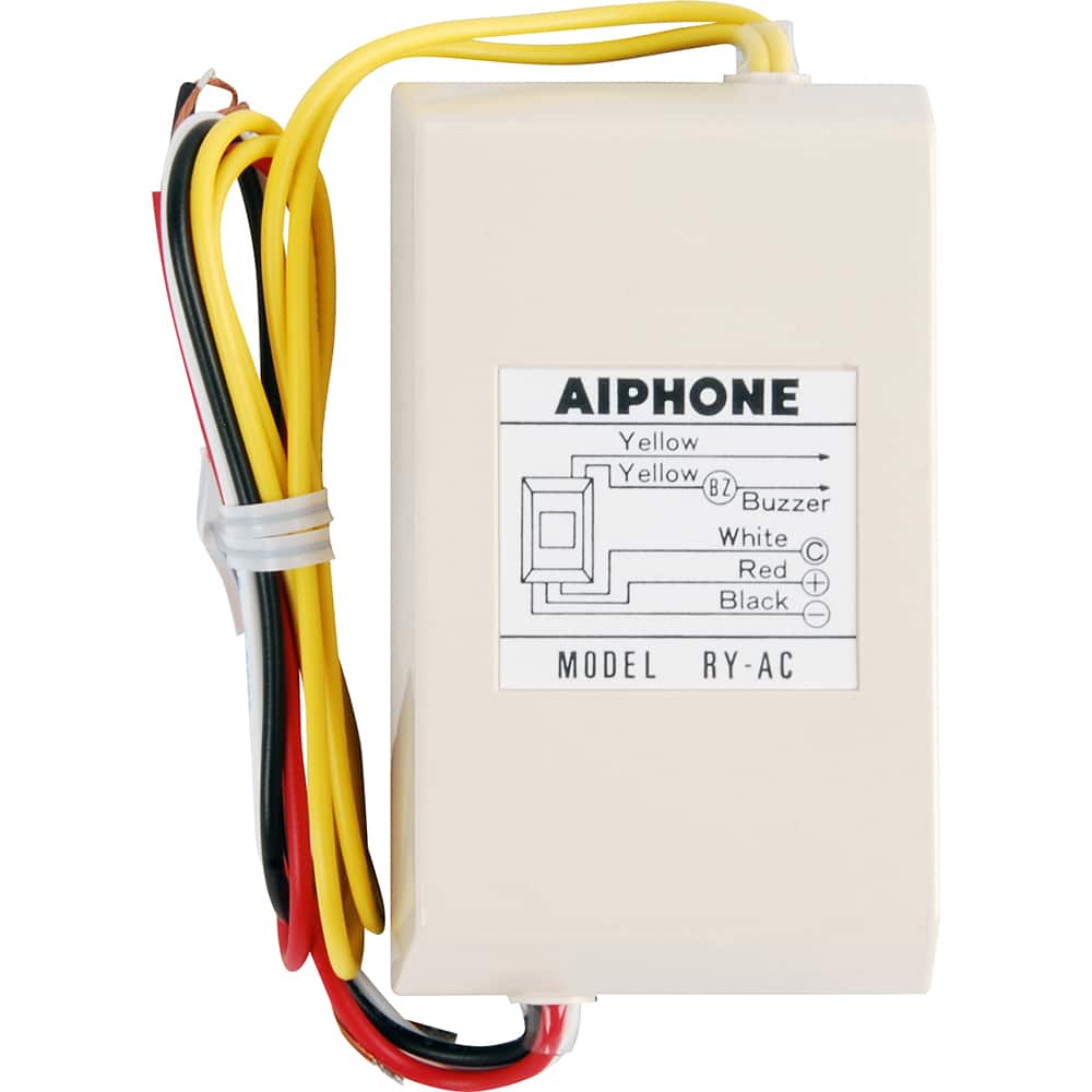 Aiphone - Intercoms & Call Boxes; Intercom Type: Relay Module ; Connection Type: Corded ; Number of Channels: 1 ; Number of Stations: 1 ; Height (Decimal Inch): 2.000000 ; Width (Decimal Inch): 3.5000 - Exact Industrial Supply