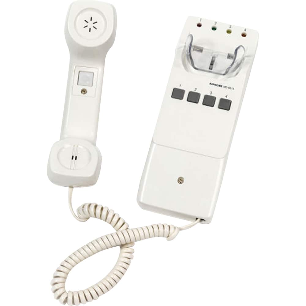 Aiphone - Intercoms & Call Boxes; Intercom Type: Audio Master Station ; Connection Type: Corded ; Number of Channels: 1 ; Number of Stations: 1 ; Height (Decimal Inch): 4.500000 ; Width (Decimal Inch): 4.2500 - Exact Industrial Supply