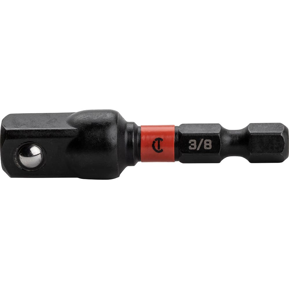 Crescent - Hex Drive Handles, Holders & Extensions; Type: Socket Adapter ; Style: Socket Adapter ; Overall Length (Inch): 1.87 ; Material: Black Oxide ; Number of Pieces: 1.000 - Exact Industrial Supply