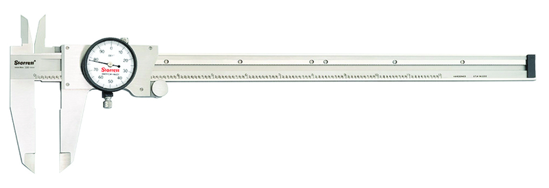 #120-12 - 0 - 12'' Measuring Range (.001 Grad.) - Dial Caliper - Exact Industrial Supply