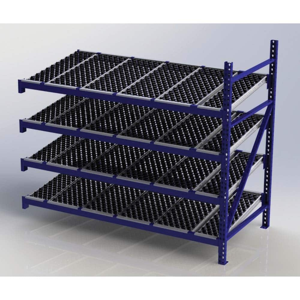 UNEX Manufacturing - Steel Shelving Type: Add-On Unit Starter or Add-On: Add-On - Exact Industrial Supply