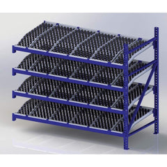 UNEX Manufacturing - Steel Shelving Type: Add-On Unit Starter or Add-On: Add-On - Exact Industrial Supply