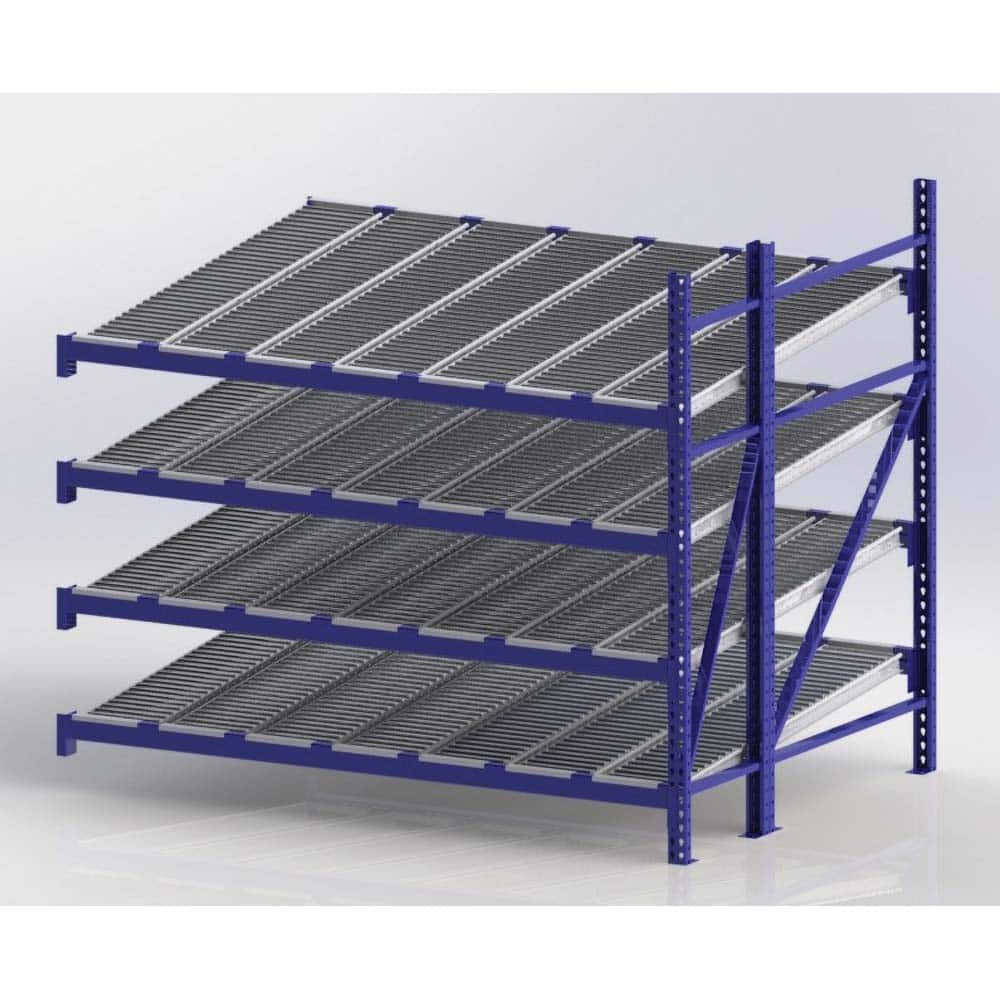 UNEX Manufacturing - Steel Shelving Type: Add-On Unit Starter or Add-On: Add-On - Exact Industrial Supply