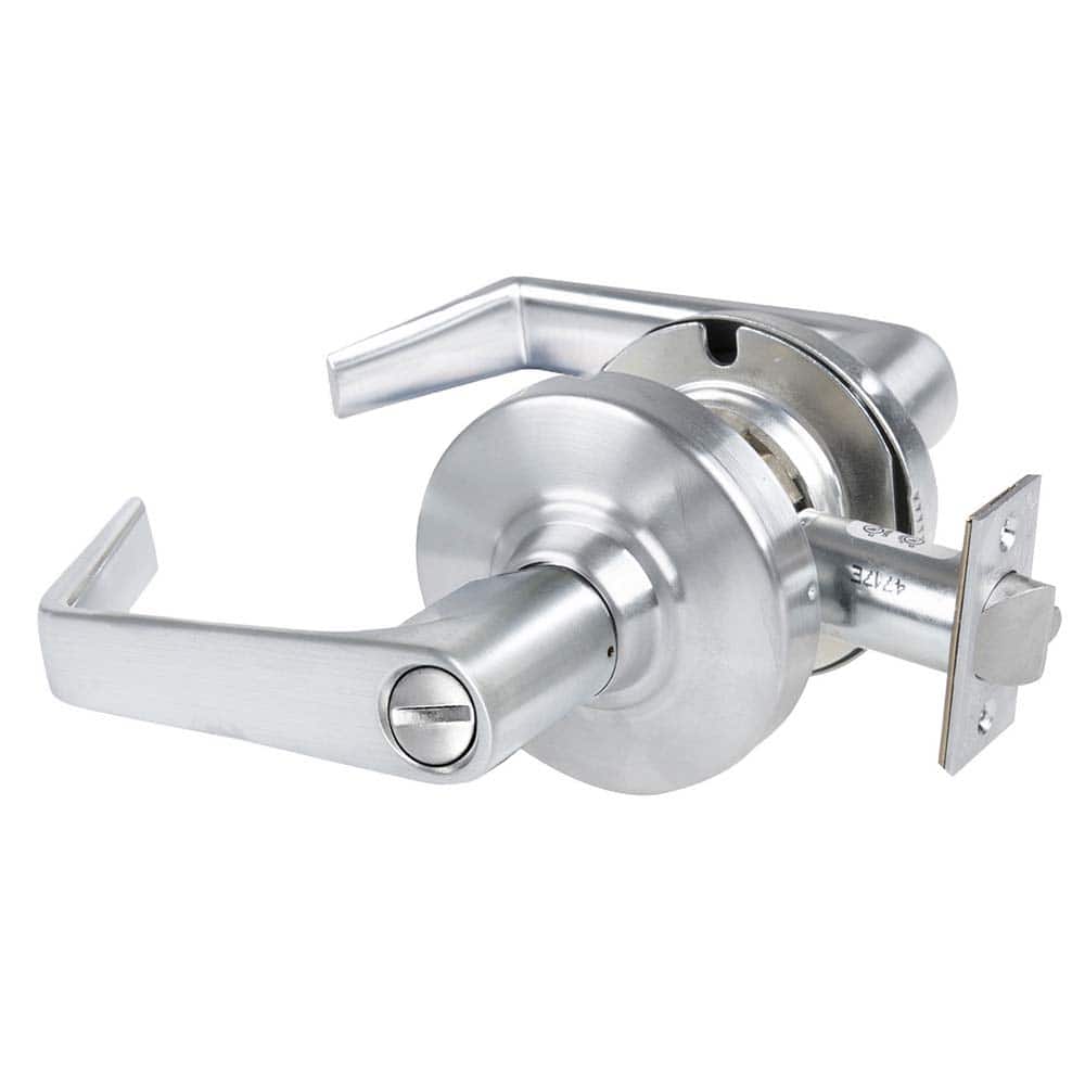 Schlage - Lever Locksets; Door Thickness: 1 3/8 - Exact Industrial Supply