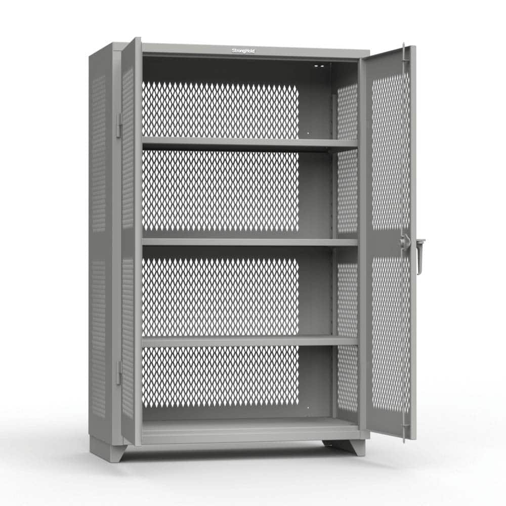 Strong Hold - Storage Cabinets Type: Storage Cabinet Width (Inch): 48 - Exact Industrial Supply