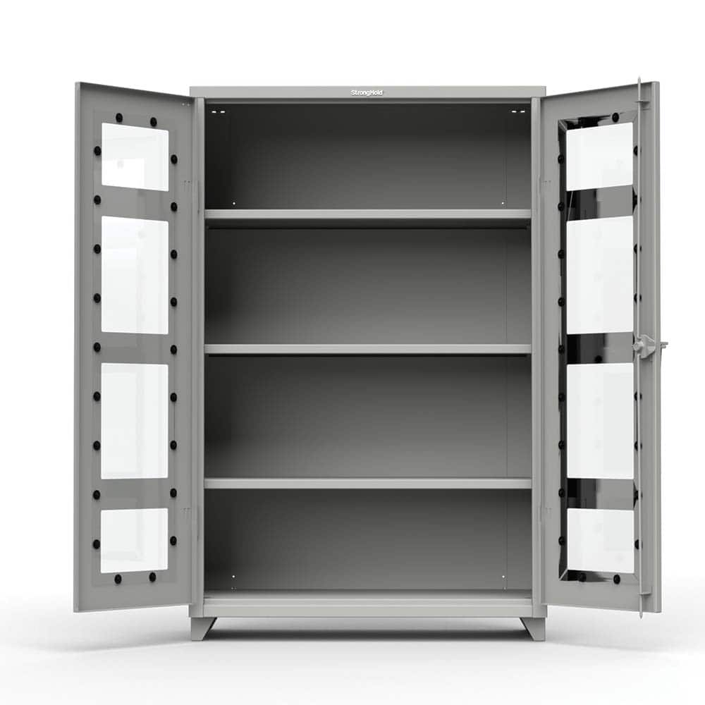 Strong Hold - Storage Cabinets Type: Storage Cabinet Width (Inch): 60 - Exact Industrial Supply