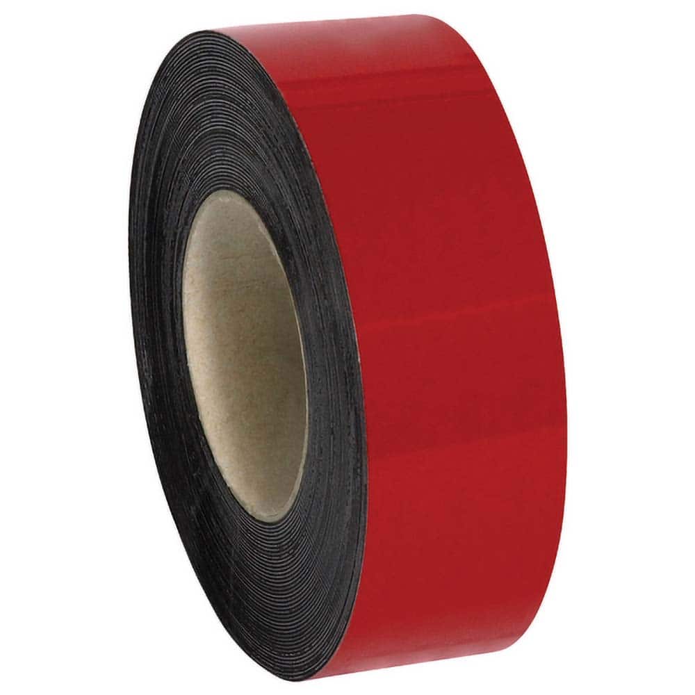 Warehouse Labels, Magnetic Rolls, 2″ x 50', Red, 1/Case